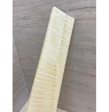 Клён Американский Белый Волнистый заготовка накладки для электрогитары Радиал АА Волна АА 9х70х560 мм-10