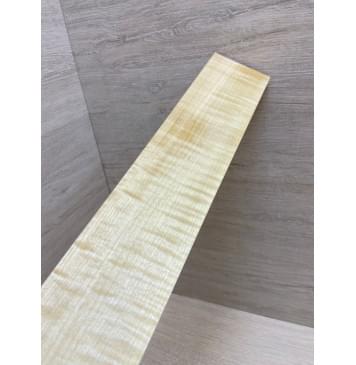 Клён Американский Белый Волнистый заготовка накладки для электрогитары Радиал АА Волна АА 9х70х560 мм-8