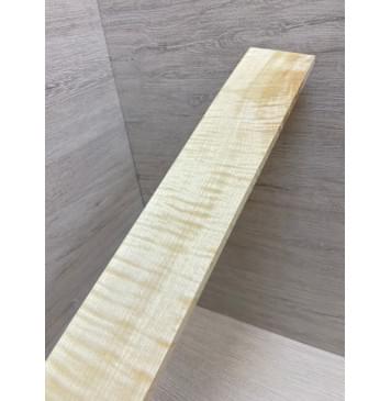 Клён Американский Белый Волнистый заготовка накладки для электрогитары Радиал АА Волна АА 9х70х560 мм-7