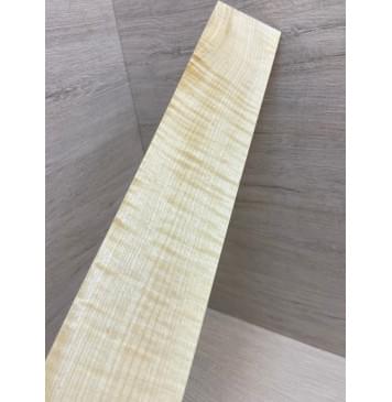 Клён Американский Белый Волнистый заготовка накладки для электрогитары Радиал АА Волна АА 9х70х560 мм-6