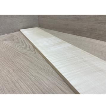 Клён Американский Белый Волнистый заготовка накладки для электрогитары Радиал АА Волна ААА 9х103х550 мм-11