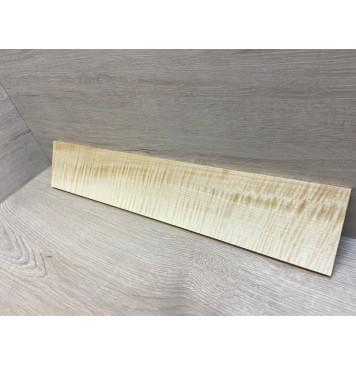 Клён Американский Белый Волнистый заготовка накладки для электрогитары Радиал АА Волна ААА 9х103х550 мм-3