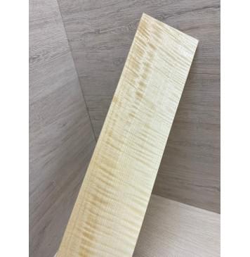 Клён Американский Белый Волнистый заготовка накладки для электрогитары Радиал АА Волна ААА 9х103х550 мм-4