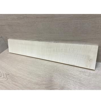 Клён Американский Белый Волнистый заготовка накладки для электрогитары Радиал АА Волна ААА 9.5х97х560 мм-4