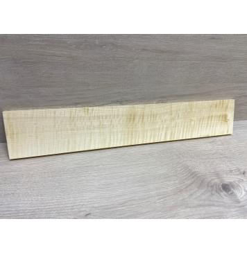 Клён Американский Белый Волнистый заготовка накладки для электрогитары Радиал АА Волна ААА 9.5х97х560 мм-1