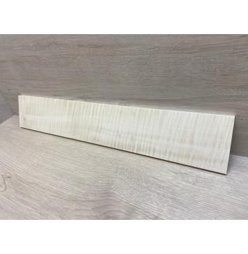 Клён Американский Белый Волнистый заготовка накладки для электрогитары Радиал АА Волна ААА 8.5х97х560 мм-4