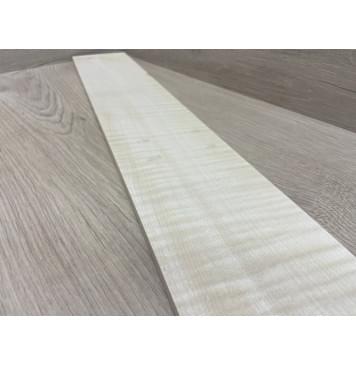 Клён Американский Белый Волнистый заготовка накладки для электрогитары Радиал АА Волна ААА 8.5х97х560 мм-10