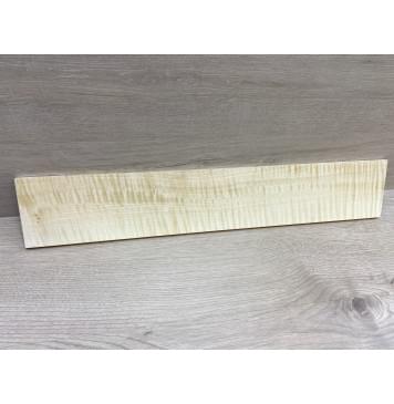 Клён Американский Белый Волнистый заготовка накладки для электрогитары Радиал АА Волна ААА 8.5х97х560 мм-9