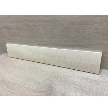 Клён Американский Белый Волнистый заготовка накладки для электрогитары Радиал АА Волна ААА 9х88х550 мм-5