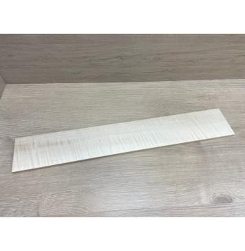 Клён Американский Белый Волнистый заготовка накладки для электрогитары Радиал АА Волна ААА 9х88х550 мм-3