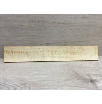 Клён Американский Белый Волнистый заготовка накладки для электрогитары Радиал АА Волна ААА 9х88х550 мм-1