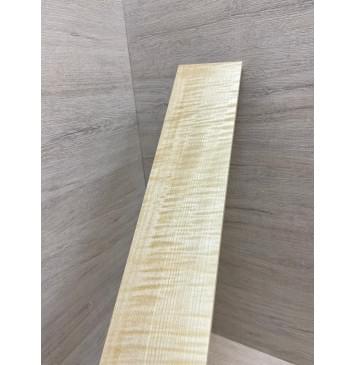 Клён Американский Белый Волнистый заготовка накладки для электрогитары Радиал АА Волна ААА 9х88х550 мм-11