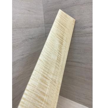 Клён Американский Белый Волнистый заготовка накладки для электрогитары Радиал АА Волна ААА 9х88х550 мм-10