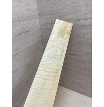 Клён Американский Белый Волнистый заготовка накладки для электрогитары Радиал АА Волна АА 8.5х92-82х560 мм-5