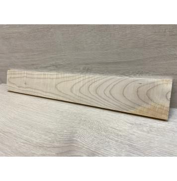 Клён Белый Явор, Волнистый заготовка накладки для электрогитары Тангент А Волна ААА 11х78х535 мм-3
