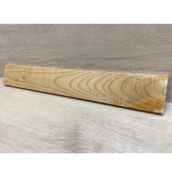Клён Белый Явор, Волнистый заготовка накладки для электрогитары Тангент А Волна ААА 11х78х535 мм-1