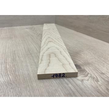 Клён Белый Явор, Волнистый заготовка накладки для электрогитары Тангент ААА Волна ААА 11х78х535 мм-2