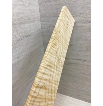 Клён Белый Явор, Волнистый заготовка накладки для электрогитары Тангент ААА Волна ААА 11х78х535 мм-10