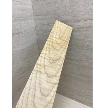 Клён Белый Явор, Волнистый заготовка накладки для электрогитары Тангент ААА Волна ААА 12х78х535 мм-10