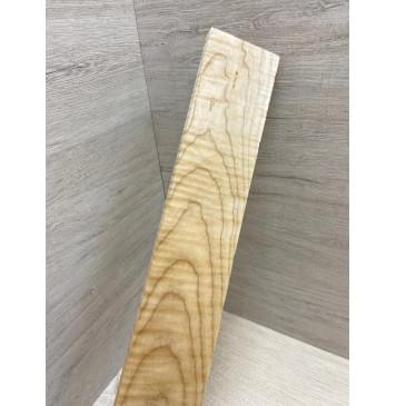 Клён Белый Явор, Волнистый заготовка накладки для электрогитары Тангент ААА Волна ААА 12х78х535 мм-9
