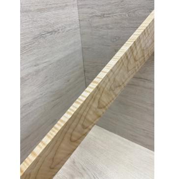 Клён Белый Явор, Волнистый заготовка накладки для электрогитары Тангент ААА Волна ААА 12х78х535 мм-5