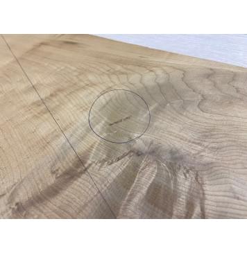 Клён Белый (Печеный 180) заготовка на топ Смешанный АА 24х254х635 мм (1шт под распил)-3