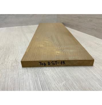 Клён Белый (Печеный 180) заготовка на топ Смешанный АА 23х223х635 мм (1шт под распил)-2