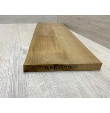 Клён Белый (Печеный 180) заготовка на топ Смешанный А 24х226х620 мм (1шт под распил)-2