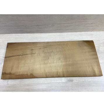 Клён Белый (Печеный 180) заготовка на топ Радиал АА 24х257-262х630 мм (1шт под распил)-0