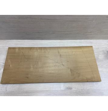 Клён Белый (Печеный 180) заготовка на топ Радиал АА 24х257-262х630 мм (1шт под распил)-1