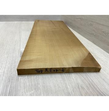 Клён Белый (Печеный 180) заготовка на топ Радиал АА 24х257-262х630 мм (1шт под распил)-2