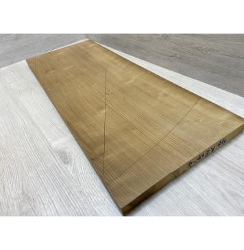 Клён Белый (Печеный 180) заготовка на топ Радиал АА 24х257-262х630 мм (1шт под распил)-5