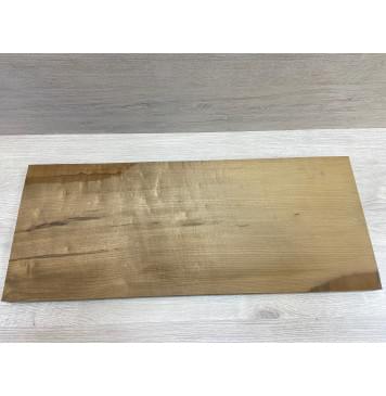 Клён Белый (Печеный 180) заготовка на топ Радиал А 24х257-260х635 мм (1шт под распил)-0