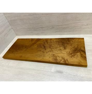 Клён Облачко Печеный 180 гр заготовка на топ Смешанный ААА Волна А 24х247х625 мм (1шт под распил)-0