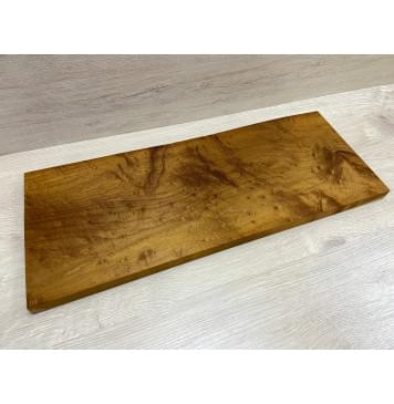 Клён Облачко Печеный 180 гр заготовка на топ Смешанный ААА Волна А 24х247х625 мм (1шт под распил)-1