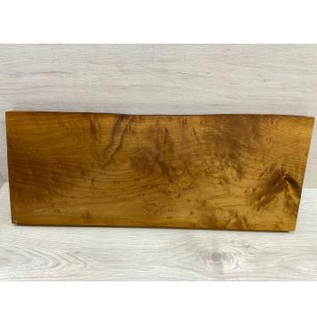 Клён Облачко Печеный 180 гр заготовка на топ Смешанный ААА Волна А 24х247х625 мм (1шт под распил)-2