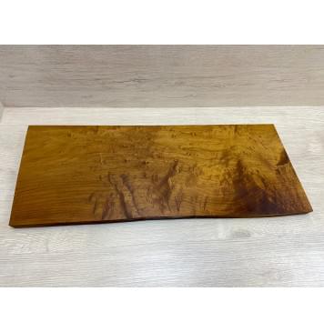 Клён Облачко Печеный 180 гр заготовка на топ Смешанный ААА Волна А 24х247х625 мм (1шт под распил)-3