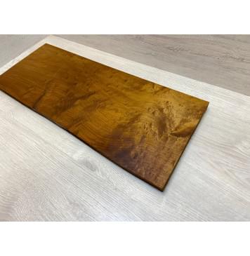 Клён Облачко Печеный 180 гр заготовка на топ Смешанный ААА Волна А 24х247х625 мм (1шт под распил)-4