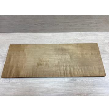 Клён Печеный Волнистый заготовка на топ Радиал АА Волна А 23х235х625 мм (1шт под распил)-7