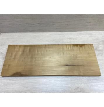 Клён Печеный Волнистый заготовка на топ Радиал АА Волна А 23х235х625 мм (1шт под распил)-8