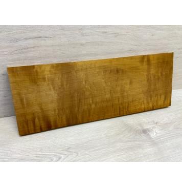 Клён Печеный Волнистый заготовка на топ Радиал АА Волна А 23х235х625 мм (1шт под распил)-5