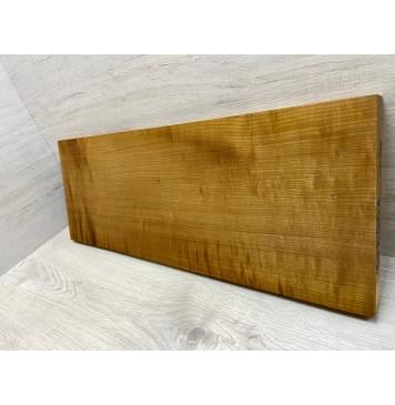 Клён Печеный Волнистый заготовка на топ Радиал АА Волна А 23х235х625 мм (1шт под распил)-6