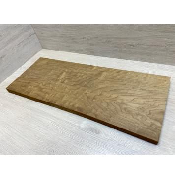 Клён Облачко Печеный 180 гр заготовка на топ Смешанный ААА Волна АА 24х245х625 мм (1шт под распил)-3