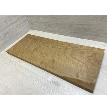 Клён Облачко Печеный 180 гр заготовка на топ Смешанный ААА Волна АА 24х245х625 мм (1шт под распил)-2