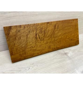 Клён Облачко Печеный 180 гр заготовка на топ Смешанный ААА Волна АА 24х245х625 мм (1шт под распил)-7