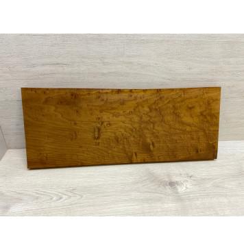 Клён Облачко Печеный 180 гр заготовка на топ Смешанный ААА Волна АА 24х245х625 мм (1шт под распил)-4