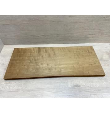 Клён Облачко Печеный 180 гр заготовка на топ Смешанный ААА Волна ААА 23х258х625 мм (1шт под распил)-7