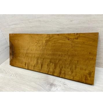 Клён Облачко Печеный 180 гр заготовка на топ Смешанный ААА Волна ААА 23х258х625 мм (1шт под распил)-1