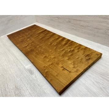 Клён Облачко Печеный 180 гр заготовка на топ Смешанный ААА Волна ААА 23х258х625 мм (1шт под распил)-2