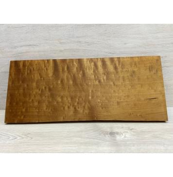 Клён Облачко Печеный 180 гр заготовка на топ Смешанный ААА Волна ААА 23х258х625 мм (1шт под распил)-4